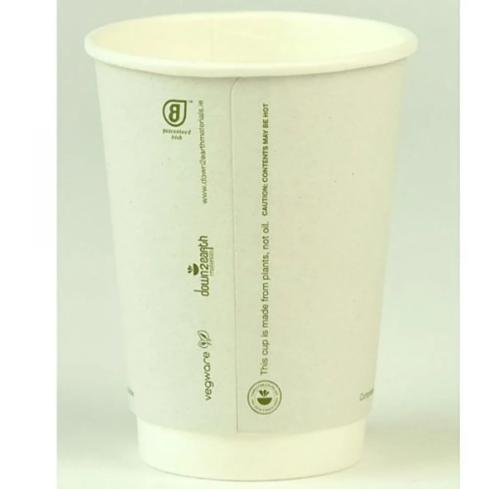 Picture of Compostable D/w 8oz White Cup X 500