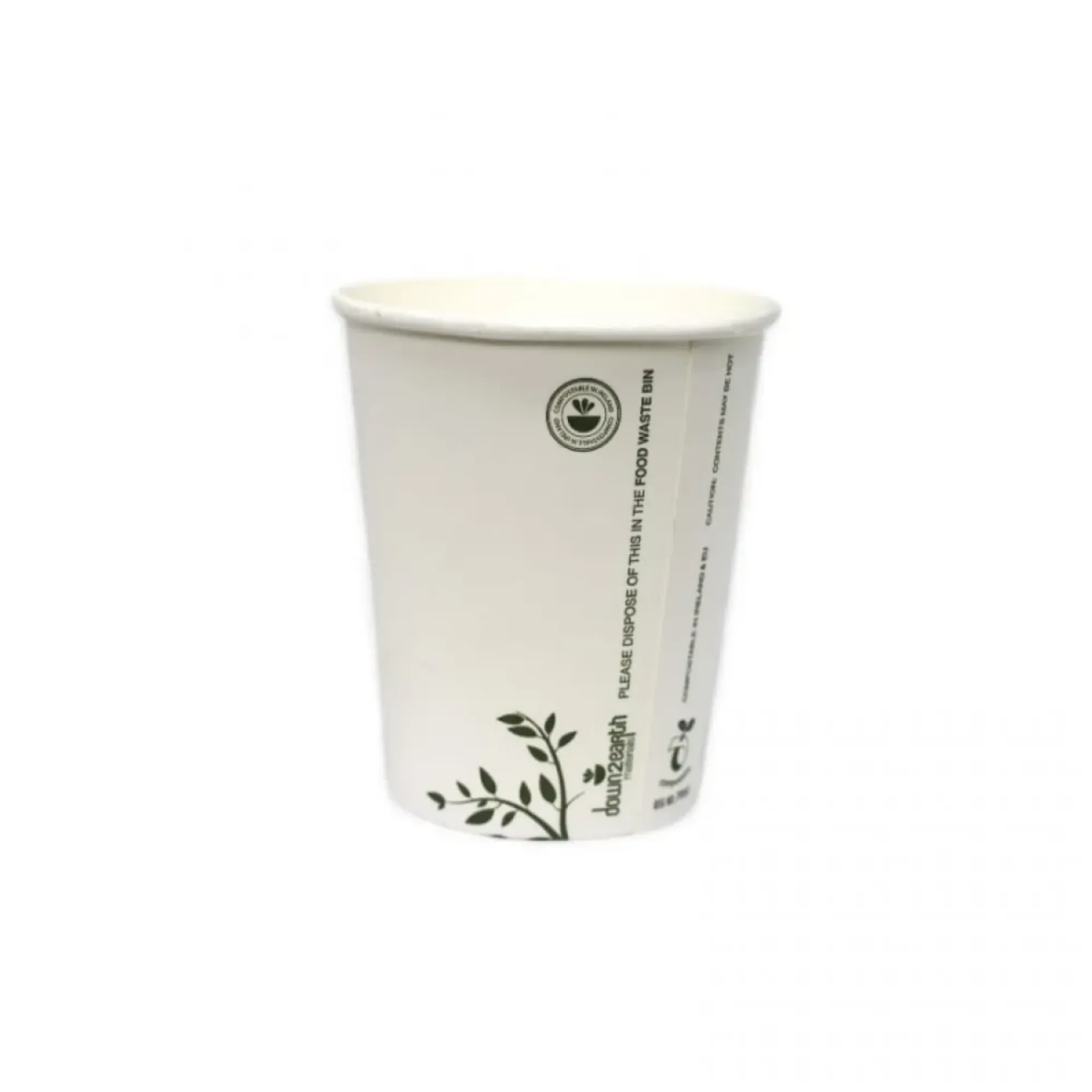 Picture of Compostable D/w 8oz White Cup X 500