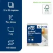 Picture of Tork Linstyle Napkin 8 Fold White X 600 - 05913732