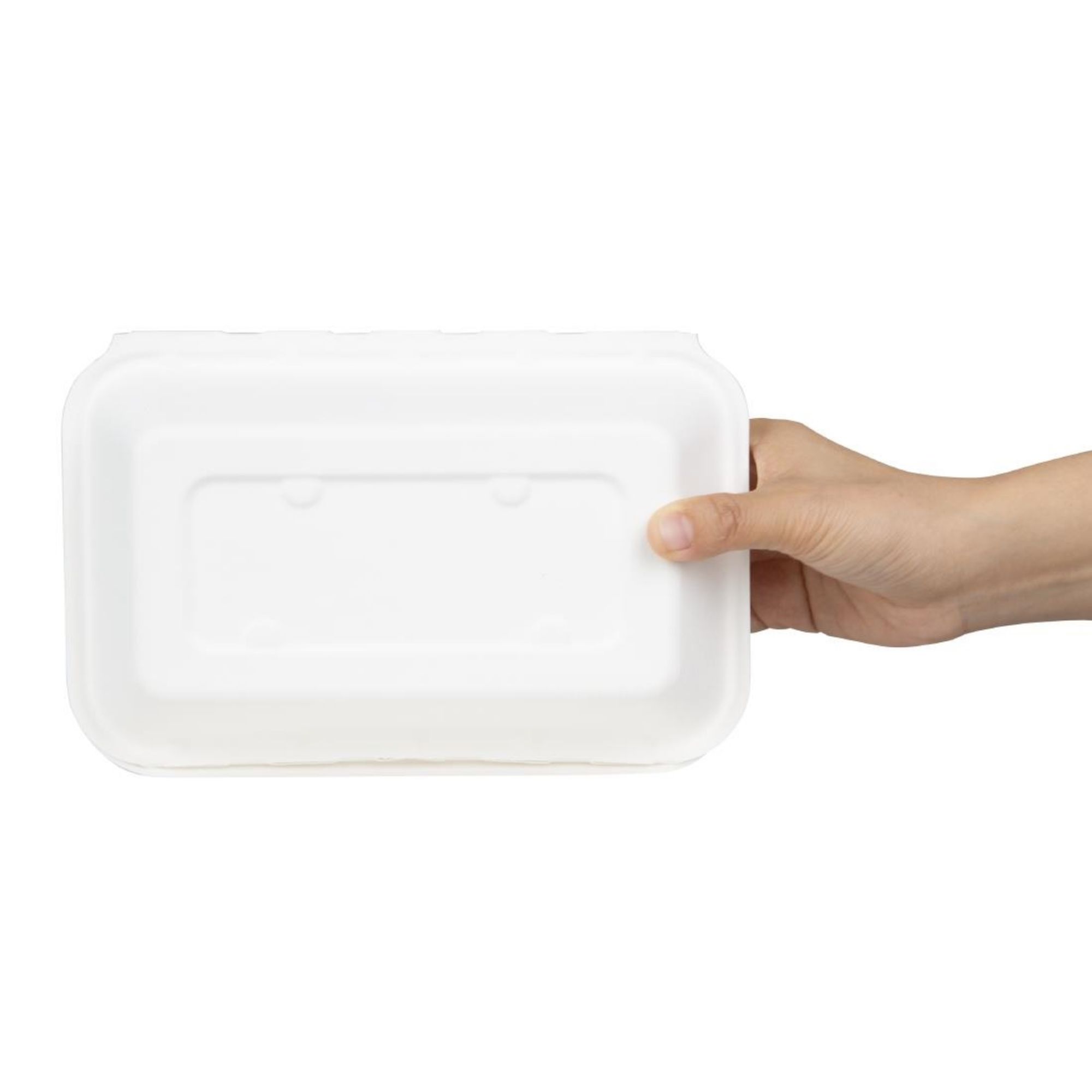 Picture of Fiesta Compostable Bagasse Food Containers 9x6" (200 Pack)