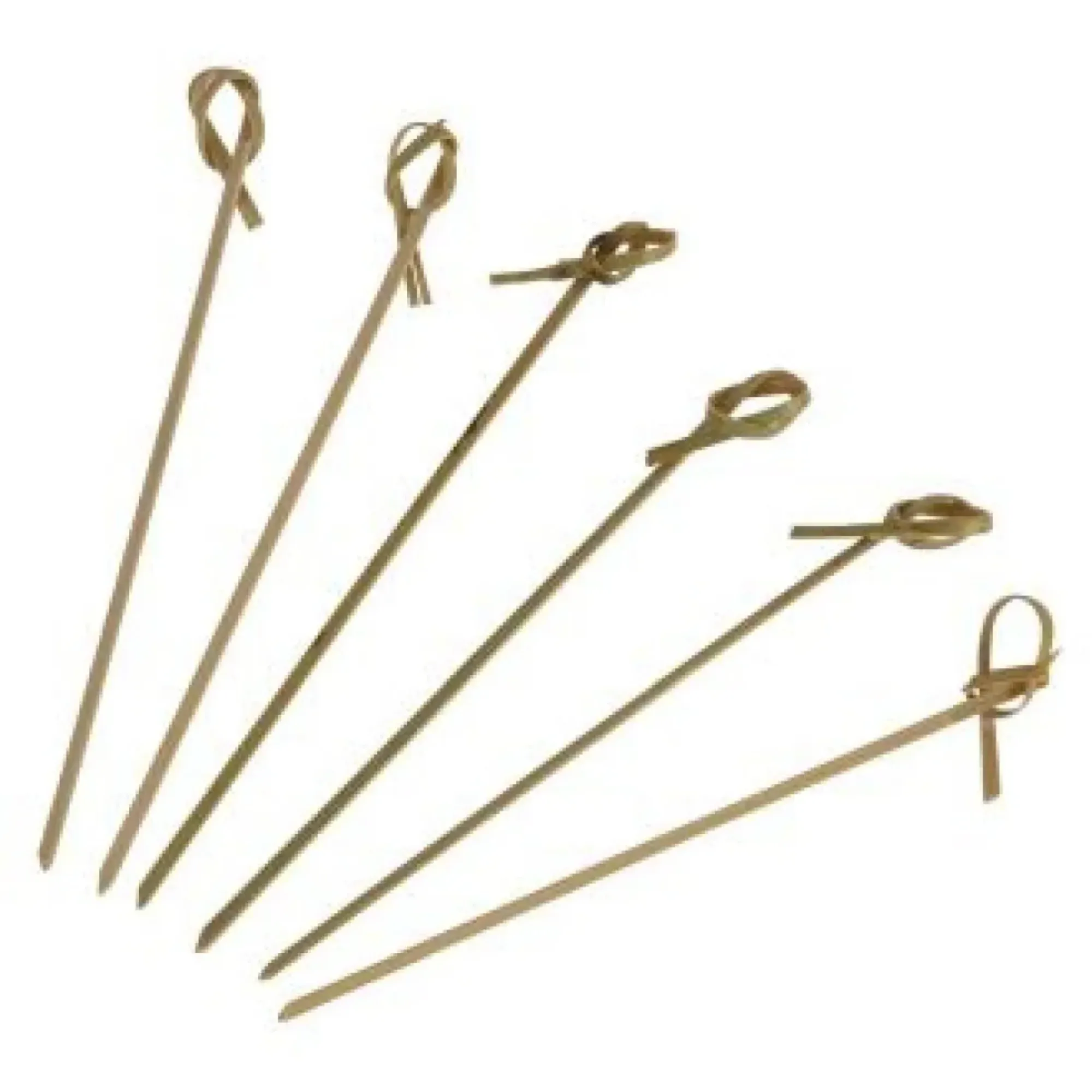 Picture of Curly Bamboo Skewers 4.75'' X 100