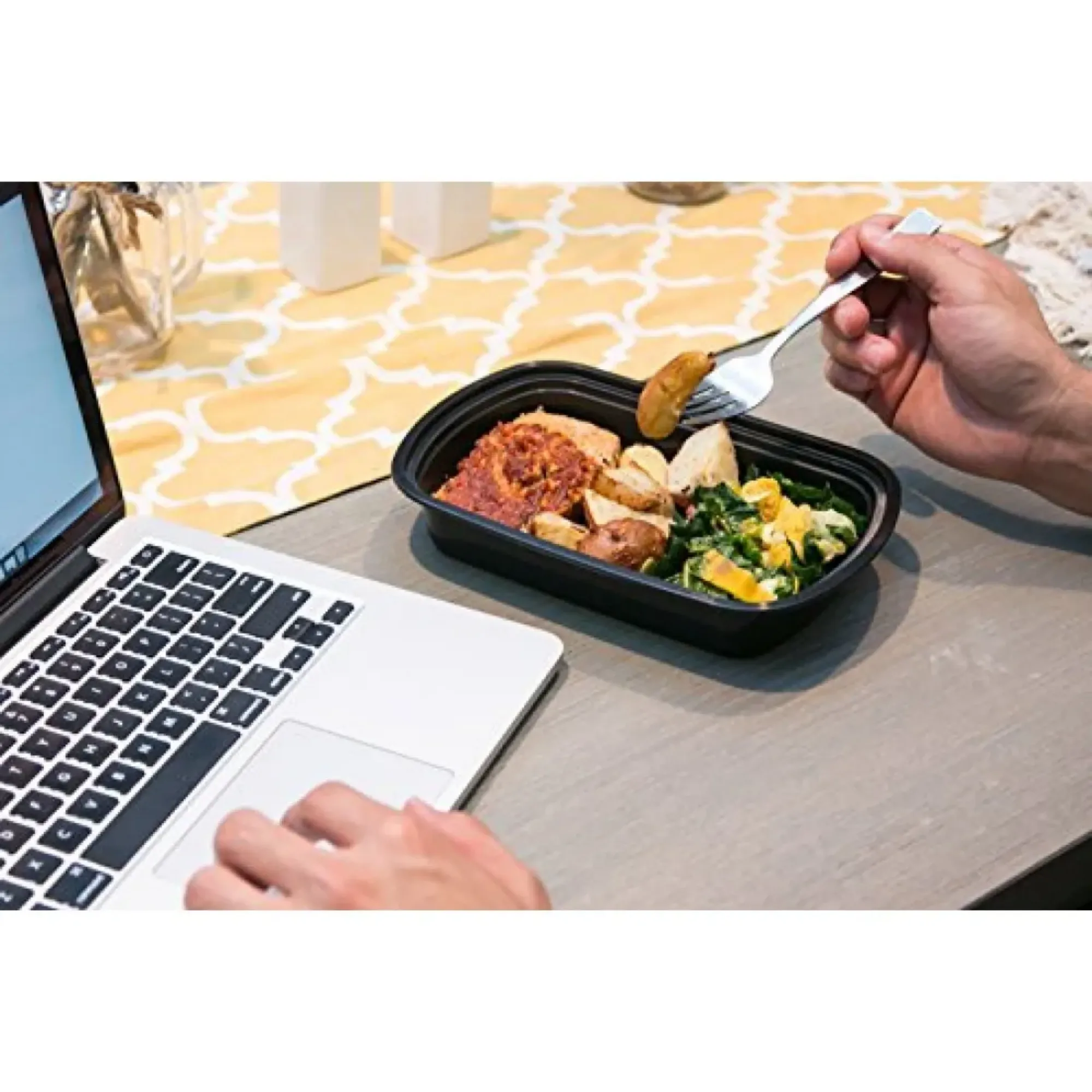 Picture of 500cc Black Pp Container X 380