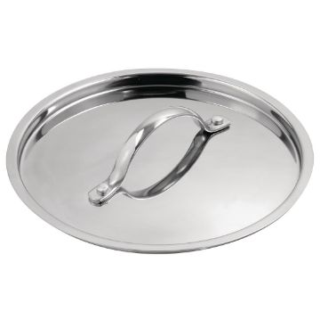 Picture of Vogue Stainless Steel & Aluminium Tri-Wall Saucepan Lid 20cm