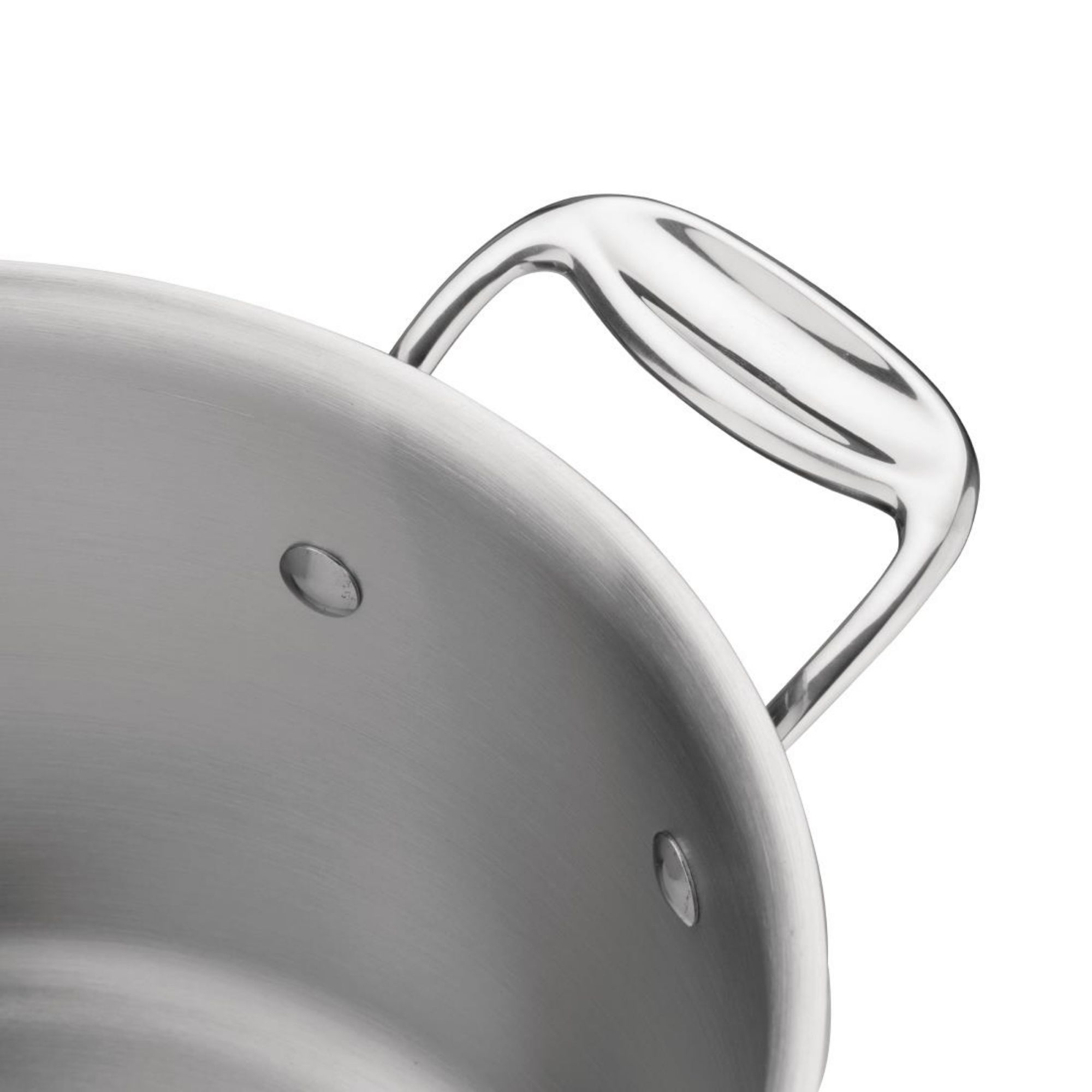 Picture of Vogue Stainless Steel & Aluminium Tri-Wall Stew Pan 280mm