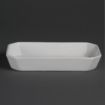Picture of Olympia Whiteware Rectangular Hors d'Oeuvre Dishes 235x 122mm (6 pack) - W438