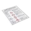 Picture of Vogue COSHH Regulations Sign - W396
