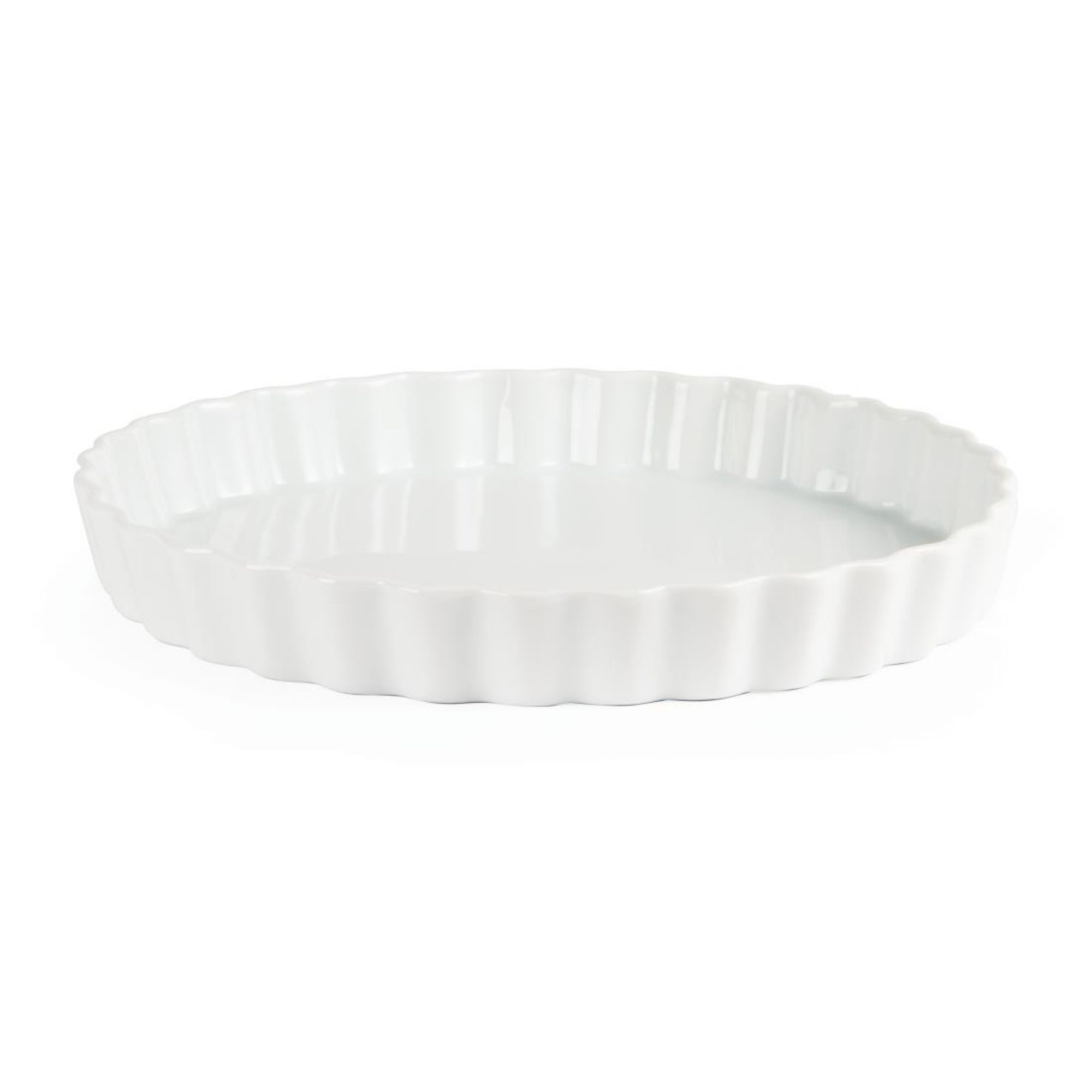 Picture of Olympia Whiteware Flan Dishes 297mm (6 pack)