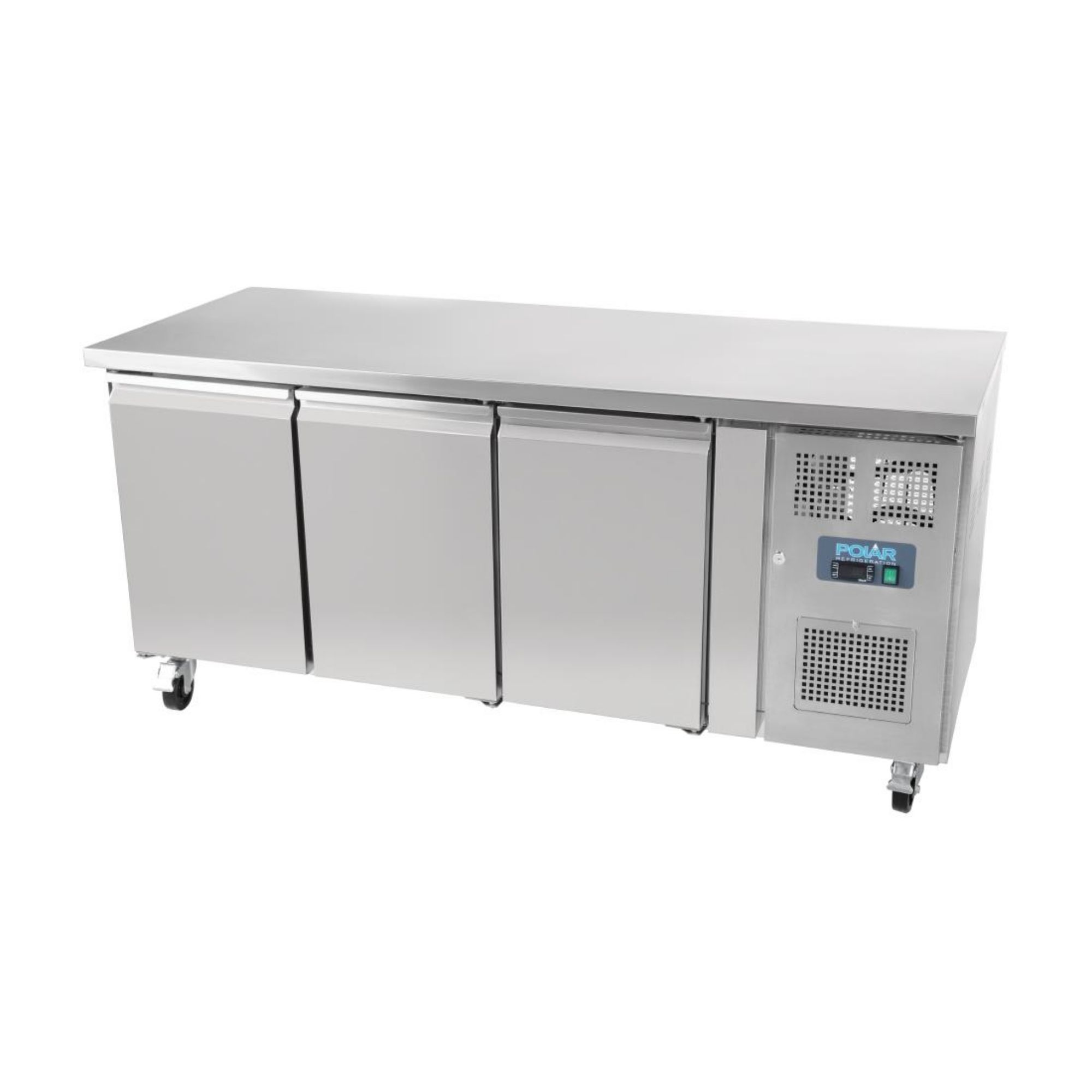 Picture of Polar U-Series Triple Door Counter Fridge 417Ltr