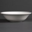 Picture of Olympia Linear Oatmeal Bowls White 150mm (12 pack) - U853