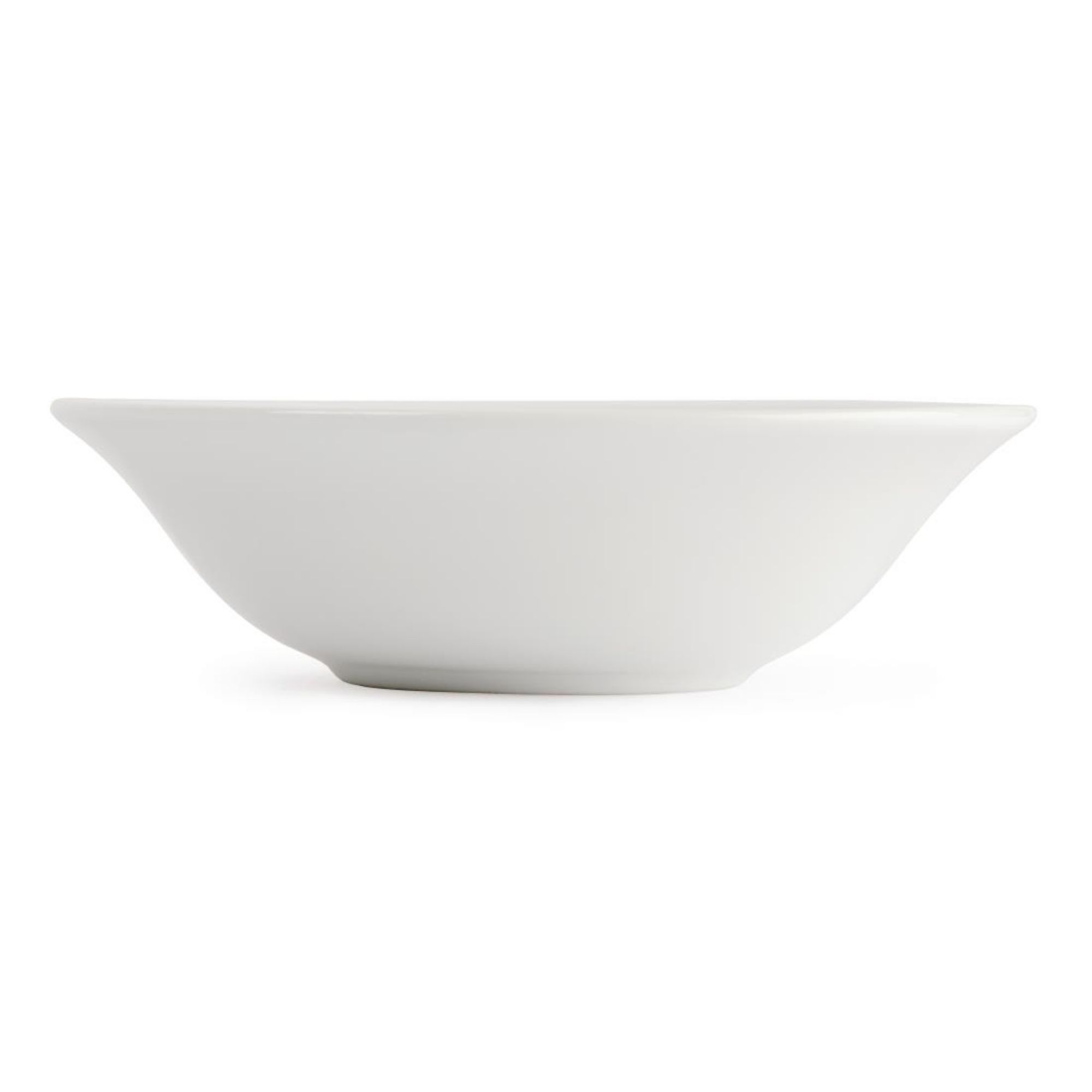 Picture of Olympia Linear Oatmeal Bowls White 150mm (12 pack)