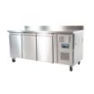 Picture of Polar U-Series Triple Door Counter Fridge with Upstand 417Ltr - UA065