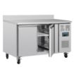 Picture of Polar U-Series Double Door Counter Fridge with Upstand 282Ltr - UA064