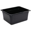 Picture of Vogue Polycarbonate 1/2 Gastronorm Container 150mm Black - U460