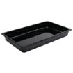 Picture of Vogue Polycarbonate 1/1 Gastronorm Container 65mm Black - U454