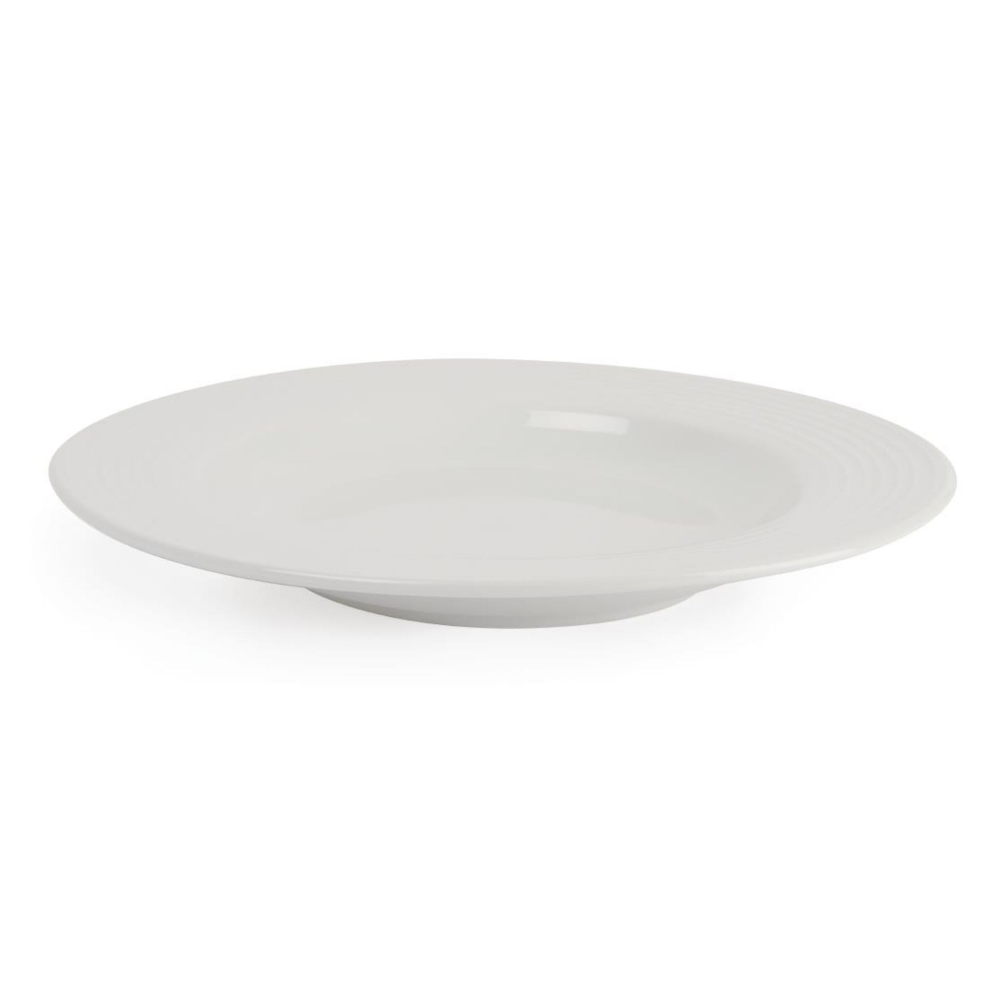 Picture of Olympia Linear Pasta Plates White 310mm (6 pack)