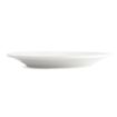 Picture of Olympia Linear Wide Rimmed Plates White 200mm (12 pack) - U090