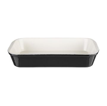 Picture of Vogue Cast Iron Roasting Dish Black
