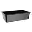 Picture of Vogue Polycarbonate 1/1 Gastronorm Container 150mm Black - U456