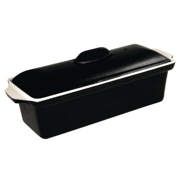 Picture of Vogue Black Cast Iron Pate Terrine Mould 1.7Ltr