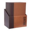 Picture of Securit Contemporary Menu Covers and Storage Box A4 Tan (20 pack) - U268