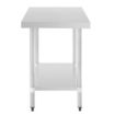 Picture of Vogue Stainless Steel Prep Table 900mm - T375