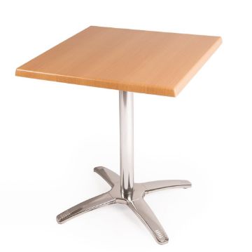 Picture of Bolero Square Beech Tabletop and Base