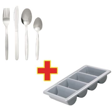 Picture of Special Offer Olympia Kelso Cutlery with Tray Combo Deal (240 pack)
