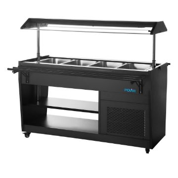 Picture of Polar G-Series Refrigerated Buffet Bar in Black