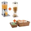 Picture of APS Breakfast Service Set with Cereal Dispenser, Juice Dispenser and Baskets - S957