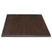 Picture of Special Offer Bolero Square Dark Brown Table Top and Base Combo - SA225