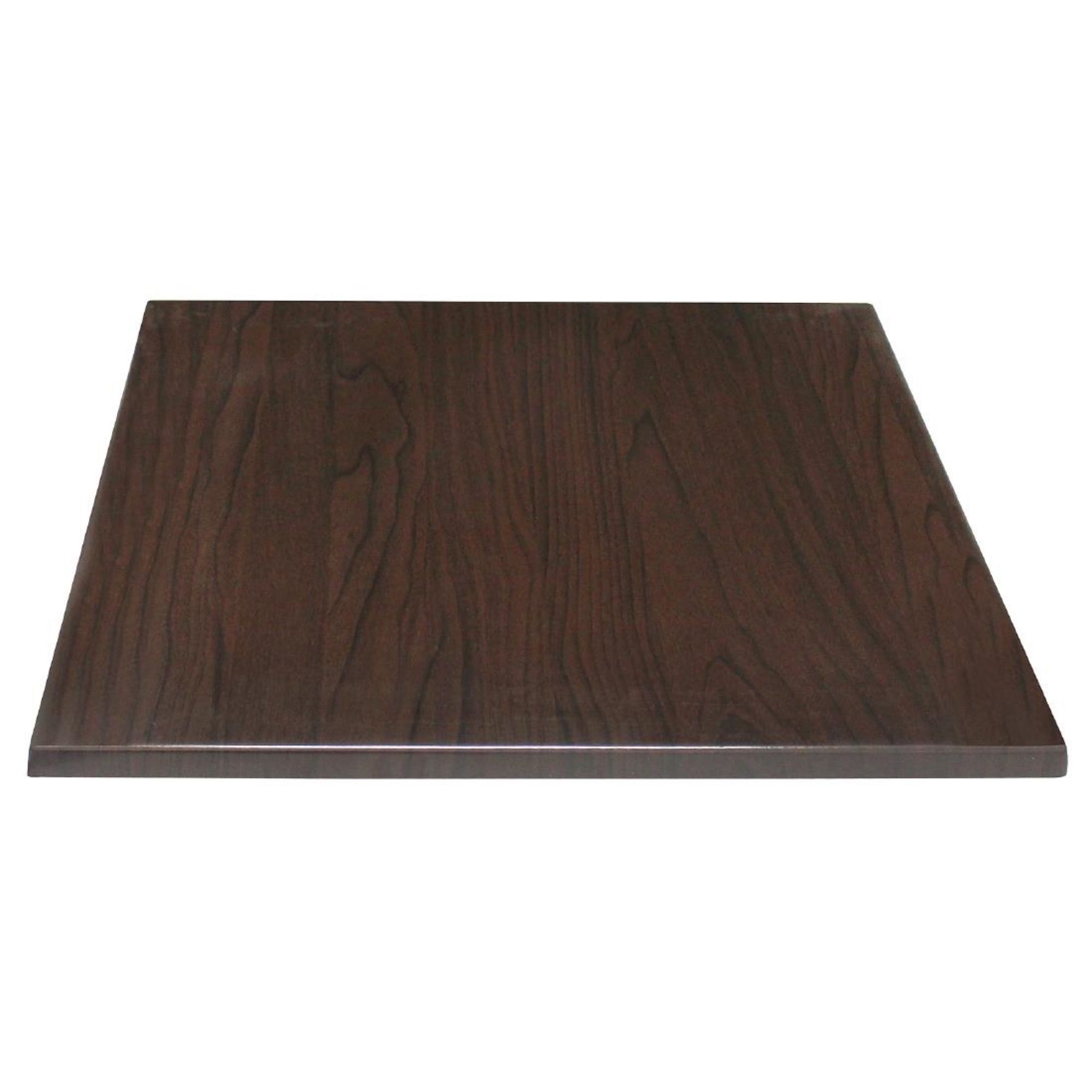 Picture of Special Offer Bolero Square Dark Brown Table Top and Base Combo