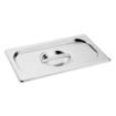 Picture of Vogue Gastronorm Tray Set with Lids 1/9 (6 pack) - S430