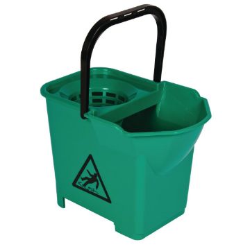 Picture of Jantex Colour Coded Mop Bucket Green