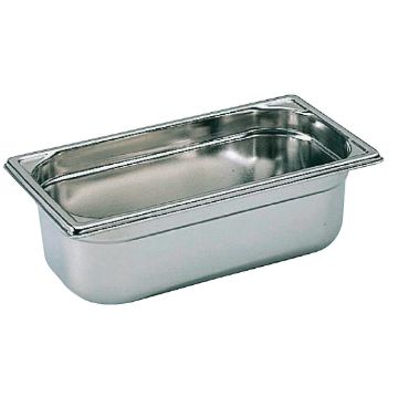 Picture of Matfer Bourgeat Stainless Steel 1/3 Gastronorm Tray 100mm