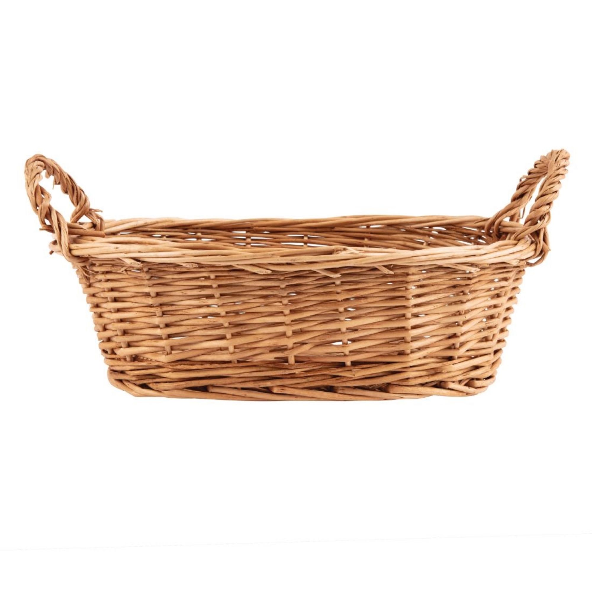 Picture of Olympia Willow Large Oval Table Basket