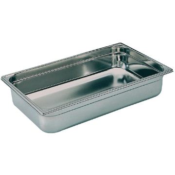 Picture of Matfer Bourgeat Stainless Steel 1/1 Gastronorm Tray 200mm