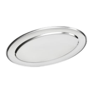 Picture of Olympia Stainless Steel Oval Serving Tray 660mm