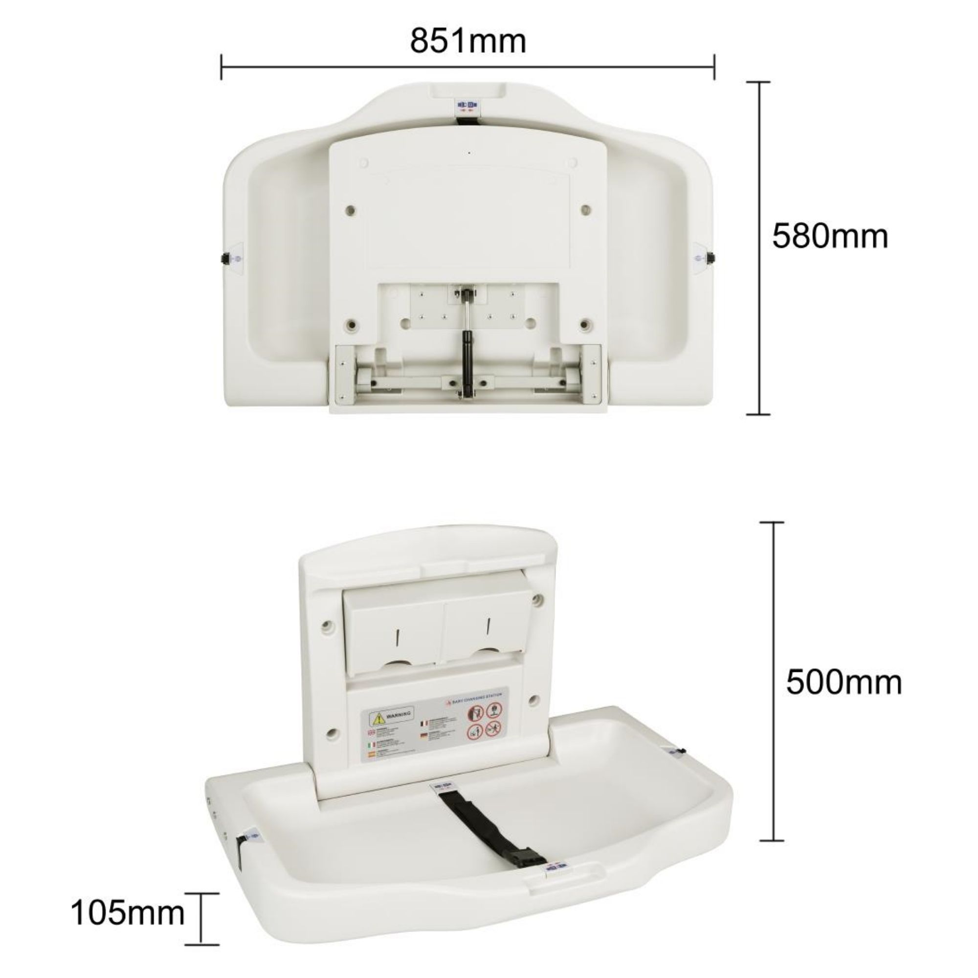 Picture of Bolero Horizontal Changing Station
