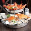 Picture of Olympia Seafood Platter Stainless Steel 220mm - JB397