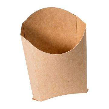 Picture of Notpla Small Chip Scoops - Kraft (500 Pack)