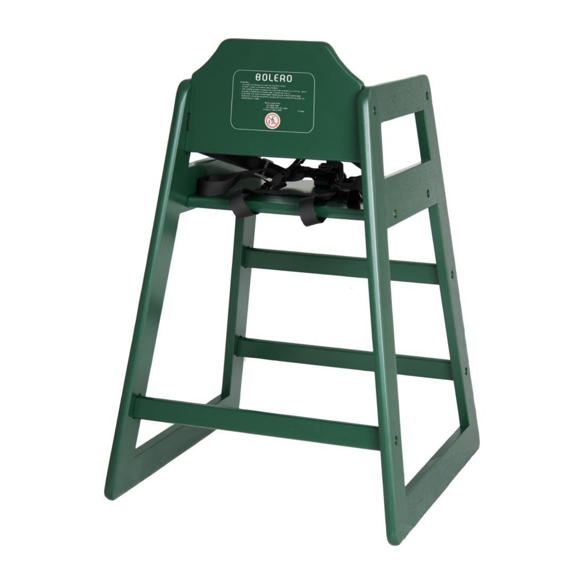 Picture of Bolero Wooden Highchair Forest Green