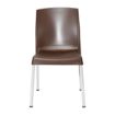 Picture of Bolero Elements Polypropylene Plain Side Chairs Dark Brown (4 Pack) - JA919