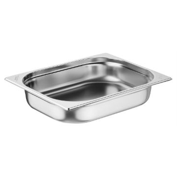 Picture of Caterboss Essentials Stainless Steel 1/2 Gastronorm Tray 65mm (Pack 3)
