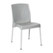 Picture of Bolero Elements Polypropylene Plain Side Chairs Grey (4 Pack) - JA920