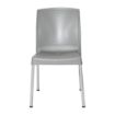 Picture of Bolero Elements Polypropylene Plain Side Chairs Grey (4 Pack) - JA920