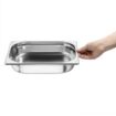 Picture of Caterboss Essentials Stainless Steel 1/2 Gastronorm Tray 65mm (Pack 3) - JB371