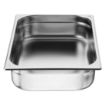 Picture of Caterboss Essentials Stainless Steel Gastronorm Tray 1/1 100mm (Pack 3) - JB370