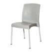 Picture of Bolero Elements Polypropylene Plain Side Chairs Grey (4 Pack) - JA920