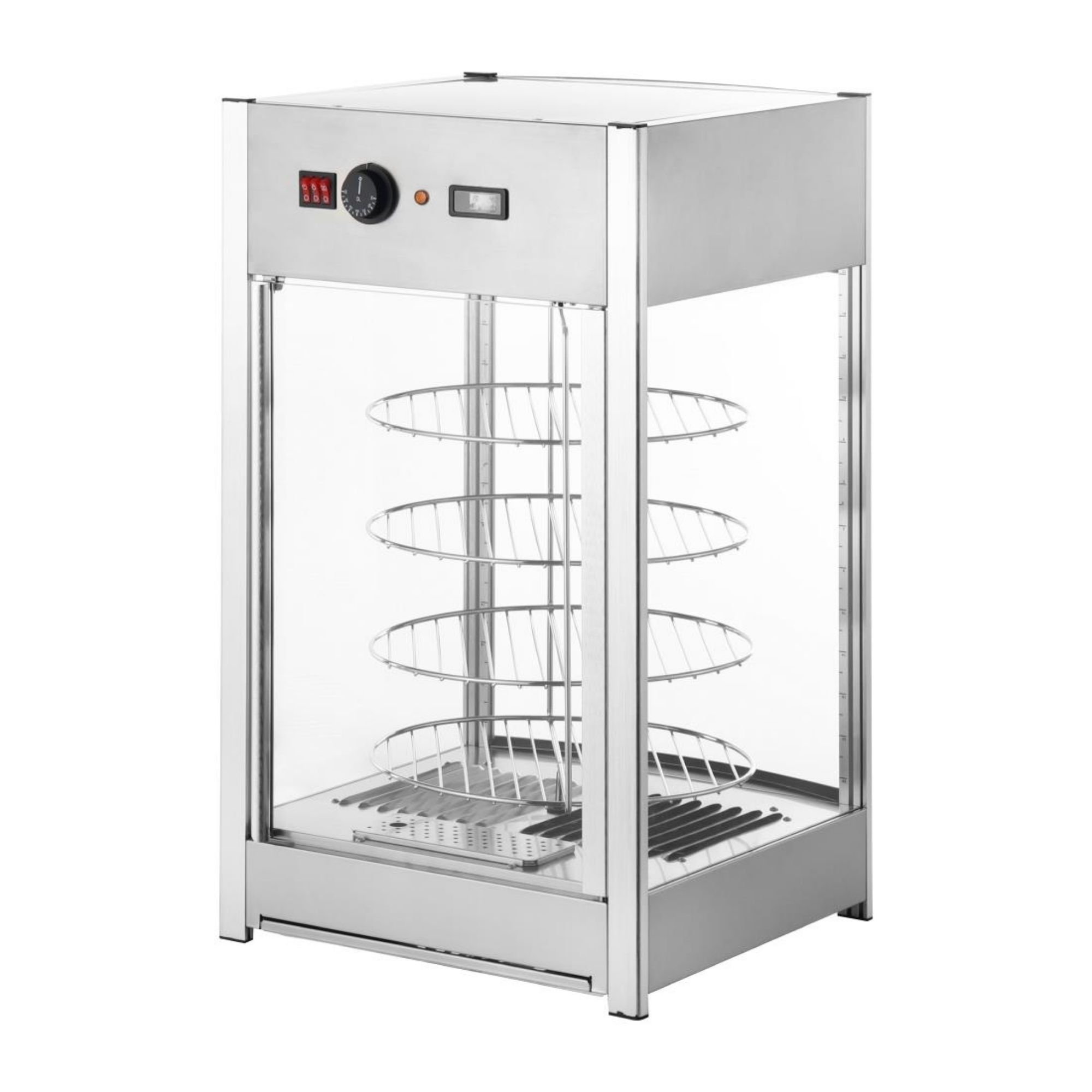 Picture of Buffalo 4 Tier Heated Pizza Display Merchandiser
