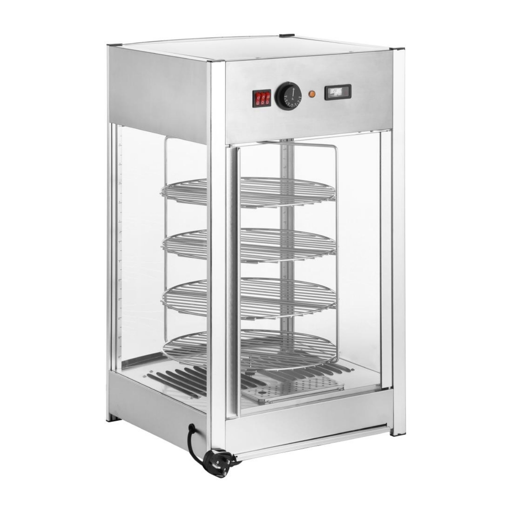 Picture of Buffalo 4 Tier Heated Pizza Display Merchandiser